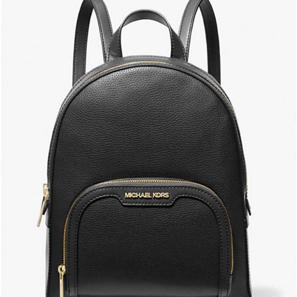 Michael Kors Jaycee Medium Pebbled Leather Backpack